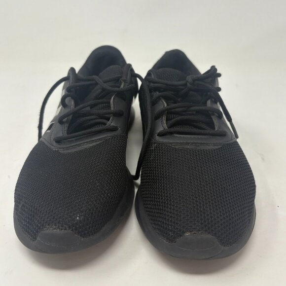 Adidas QT Racer 2.0 Womens 10 Black Mesh Upper Lightweight Lace Up Low Top Shoes - Picture 1 of 10